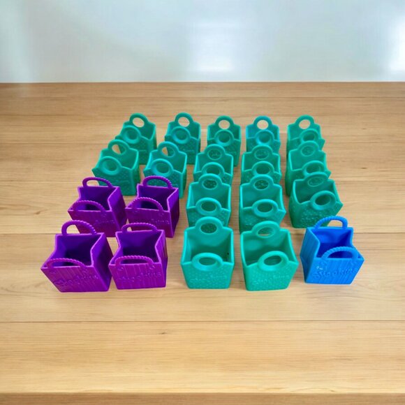 Lot of 2 Shopkins Doll Figures 1Betsy Butter & Shopping Baskets - Picture 3 of 6